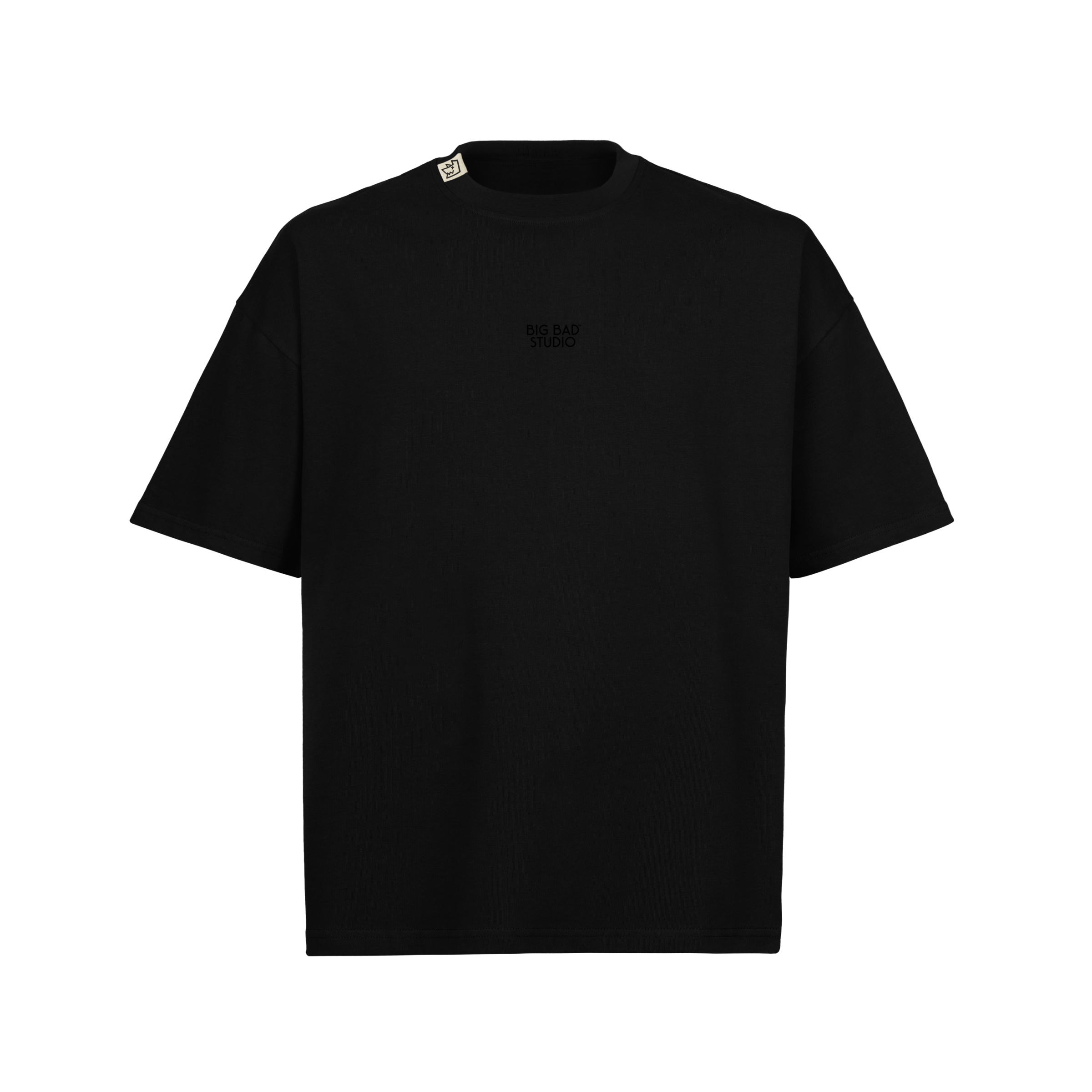Black "Signature" Oversized