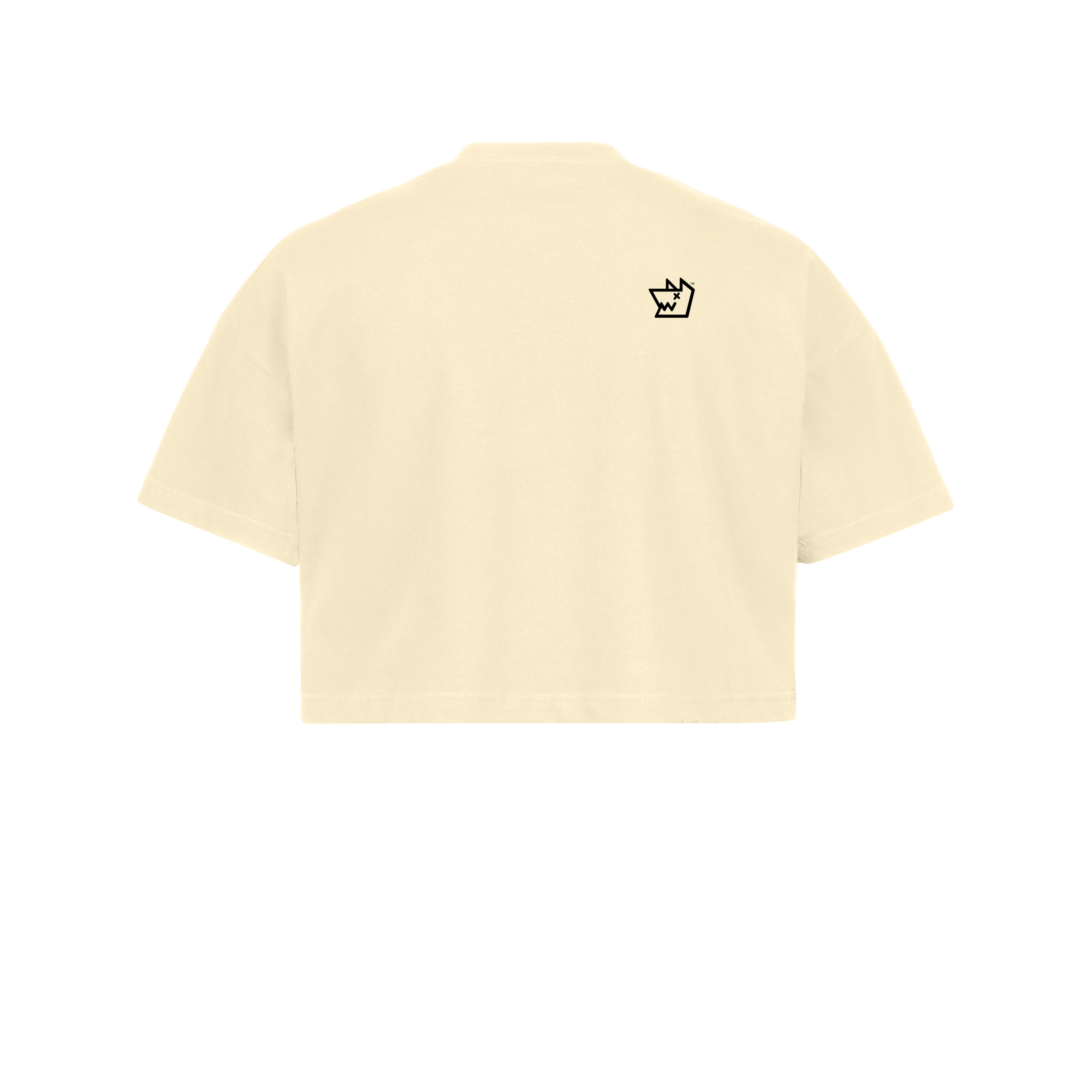 Cream "Signature" Cropped